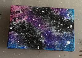 How To Paint Galaxies Feltmagnet