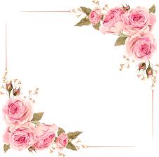 Rose Border Wedding Invitation Flower Borders Png Download Transparent Png Image In 2020 Floral Border Design Clip Art Borders Rose Frame