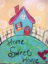 41,000+ vectors, stock photos & psd files. Home Sweet Home Painting Fundraiser For Habitat At Magic Brush Antidiler