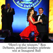 Последние твиты от ron desantis (@rondesantisfl). Here S To The Winners Ron Desantis Political Insiders Celebrate Win At Inaugural Ball