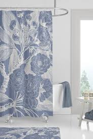 Vintage Bathroom Decor Shower Curtain For A Blue And White Country Farmhouse Bathroom Vintage Bathroom Decor Vintage Bathrooms Bathroom Decor