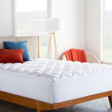 Linenspa Ultra Plush Pillow Top Mattress Pad Rayon From Bamboo Cover With Down Alternative Fill Ki Pillow Top Mattress Pillow Top Mattress Pad Plush Mattress