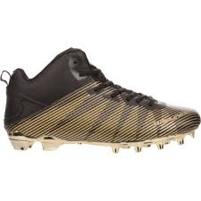 Black And Gold Youth Football Cleats Rawlings Men S Syndicate Mid Football Cleats Academy Football Cleats Mens Football Cleats Football Shoes