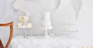 Kara S Party Ideas Angel Baby Shower Party Ideas Supplies Idea Cake Decorations