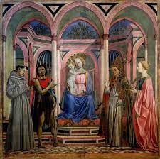 Domenico Veneziano St Lucy Altarpiece C 1445 1447 Dipinti Rinascimentali Pittura Religiosa Arte Rinascimentale
