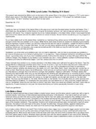 He was invited to the. The Willie Lynch Letter And The Making Of A Slave The Willie Lynch Letter And The Making Of A Slave Pdf Pdf4pro