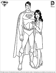 School's out for summer, so keep kids of all ages busy with summer coloring sheets. Superman Printable Coloring Page Coloring Library