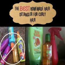 This diy hair detangling spray is natural, inexpensive, and easy to make. The Best Homemade Hair Detangler Spray For Curly Hair Bellatory