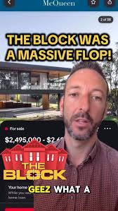 What a flop the block was last night with 2 out of the 5 properties not  selling at the live Auction., Channel 9 throw the contestants under the bus  trying to achieve a Daylesford town record of $3 ...