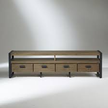 meuble tv industriel 208 cm jack meuble tv industriel meuble tv meuble tv bois
