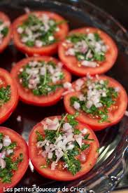 Les Petites Douceurs De Cricri Recette Tomates A La Provencale Recette Tomate Recettes De Cuisine Tomates Provencales