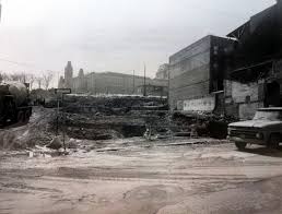 Construction Autoroute Dufferin Montmorency Vers Mai 1970 Environ Ancienne Eglise St Vincent De Paul Montmorency Quebec Cityscape