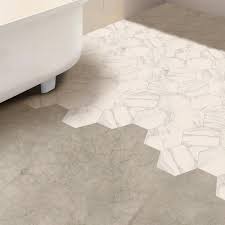 Its subtle neutral hues make a style statement without overpowering. Diy Materials Walplus White Marble Hexagon Floor Tiles Stickers Home Decorations Diy Art Decal Wallpaper Tools Accessories
