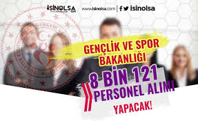 Bakanlık yayınladığı ilanda personel alım şartlarını ve başvuru şekillerini açıkladı. Genclik Ve Spor Bakanligi Gsb 2021 Yili 8 Bin 121 Personel Alimi Yapacak