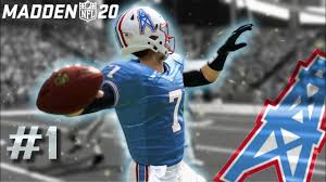 The nfl is giving teams more freedom when it comes to their uniforms in 2018. Madden 20 Relocation Franchise 1 Building The Houston Oilers Youtube