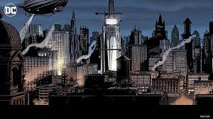 Dial In From The Dc Universe With These Virtual Backgrounds Dc Background Gotham City Metropolis
