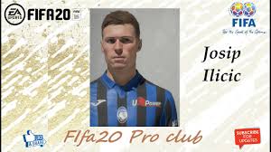 Maybe you would like to learn more about one of these? Fifa 20 Josip Ilicic Look Alike In Atalanta Fifa20 Pro Club Youtube