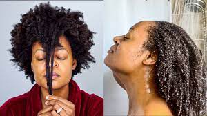 There is a difference between someone whose hair does not clump, versus someone who has frizz. What Real 4c Hair Looks Like Wet And Dry Video And Pictures Latoya Ebony