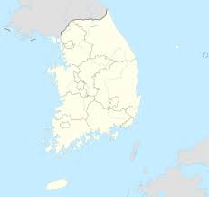 The outline map above is of the east asian country of south korea that occupies the southern half of the korean peninsula. Outline Of South Korea Wikipedia