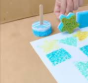 DIYEAH 26pcs Alphabet Sponge Stamps Paint Sponges For Boys And Girls