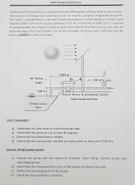 Technology has evolved giving us many options and choices when choosing booster system equipment and controls. I Need The Solution To The First And Second Part Of Chegg Com