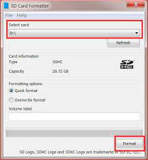 Go to the start menu and choose file explorer. under the devices and drives section,. Using Sd Formatter Tool To Restore Full Capacity On Sdhc Sdxc Cards Mobile Site