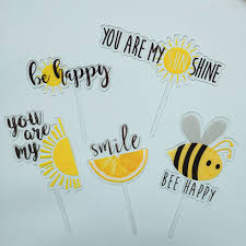 Thank you so much for watching and don't forget to like the. Acrylic Bee Theme Happy Birthday Cake Topper You Are My Sunshine Cake Toppers Valentine S Day Wedding Party Decoration Buy Acrylic Cake Topper Bee Cake Topper Birthday Party Supplies Product On Alibaba Com