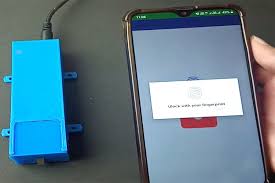To check your notifications, swipe your phone's fingerprint sensor. Cell Phone Controlled Fingerprint Solenoid Door Lock Using Arduino And Hc 05