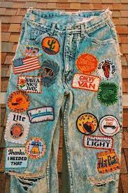 Get A Pair Of Jeans And Put A Patch Diy Fashion Vintage Patches Diy Clothes