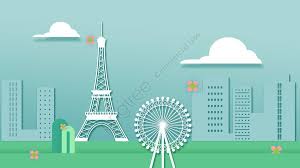 مدينة برج ايفل في فرنسا بناء كرتون بناء الكرتون صورة توضيحية على pngtree غير محفوظة الحقوق tower city eiffel tower france eiffel tower