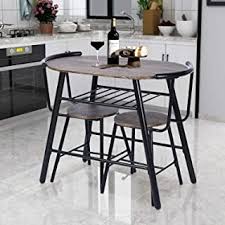 Jun 16, 2012 by staceylynmay2. Amazon Com Dining Set For 2 Rustic Kitchen Tables Bistro Table Set Rustic Kitchen Table Sets