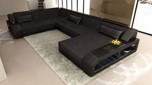 Mit seinen überdimensionalen maßen verfügen xxl. Design Wohnlandschaft Matera In Stoff Als Xxl Sofa Mit Ottomane