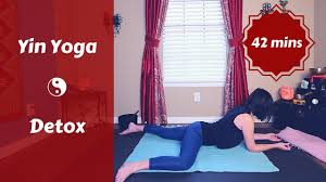Yin Yoga Detox Liver Kidney Health 40 Mins Yin Yoga Yin Yoga Poses Digestion Yoga