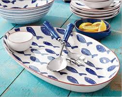 Oval Fish Platter From Sur La Table Fish Platter Platters Beach House Kitchens