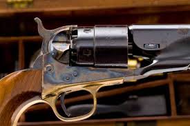 The colt 1860 army uses the same size frame as the.36 caliber 1851 navy revolver. Model 1860 Colt Army Revolver As It Probably Looked When Manufactured