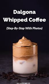 4 Ingredient Dalgona Whipped Coffee Recipe Step By Step Wow It S Veggie Recipe Coffee Recipes Easy Coffee Recipes Recipes