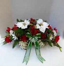 Headstone Floral Saddle Arrangement Cemetery By Naturestrueart Christmas Floral Arrangements Headstones Decorations Funeral Flower Arrangements