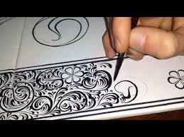 Brave Brush Cini Tahrirleme 21 Halic Kisa Ornek Youtube Brave Desenler Tezhip