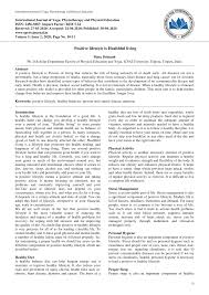 Living a healthy lifestyle is not as hard as you might think. Pdf Positive Lifestyle Is Healthful Living