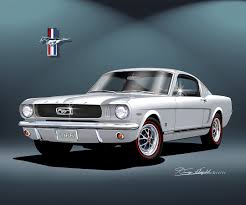 Image result for Silver Frost 1966 Mustang