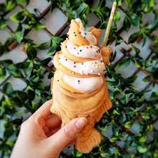 Thai Milk Tea Ice Cream Taiyak Thai Milk Tea Milk Tea Ice Cream