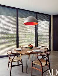 Solid walnut wood structure for durability and longevity. 10 Midcentury Modern Dining Rooms Architectural Digest