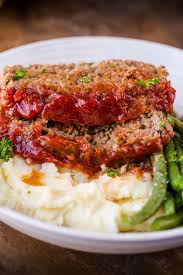 Amazing Homemade Meatloaf Recipe The Meatloaf Is So Tender And Juicy On The Inside With A Sweet A Homemade Meatloaf Meatloaf Recipes Homemade Meat Loaf Recipe