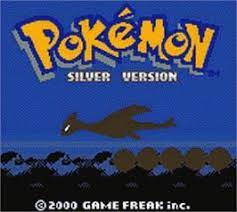 Title Screen Of Pokemon Silver Version On The Nintendo Game Boy Color Pokemon Pokemon Firered Pokemon Silver