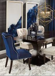 Cool Elegant Dining Dakota Table Archer Chairs Gold Dining Room Dining Room Blue Dinning Room Decor