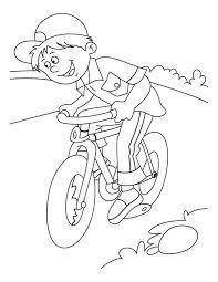 Let him choose the color and style of the bike, while you. Little Kid Learn To Ride Bicycle Coloring Page Coloring Sun Coloring Pages Ride Bicycle Kids Learning