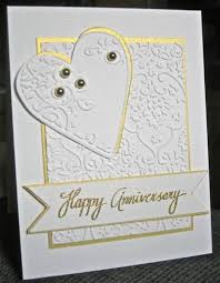 First wedding anniversary is a time of celebration. Anniversary Anniversary Cards Handmade Wedding Anniversary Cards Embossed Cards