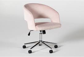 phoebe blush velvet desk chair pink office chair blush pink office office chair