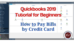 You can schedule up to three payments at a time. Quickbooks 2019 Tutorial For Beginners How To Pay Bills By Credit Card Youtube