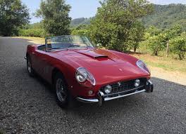 The ferrari 250 testa rossa, or 250 tr, is a racing sports car built by ferrari from 1957 to 1961. 1962 Ferrari 250 California Spyder Is Listed Sold On Classicdigest In Grays By Vintage Prestige For 1000000 Classicdigest Com
